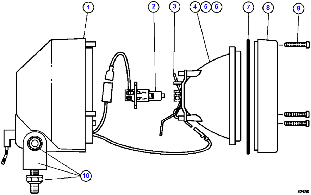 LIGHT ASSEMBLY (SUPER HALOGEN)