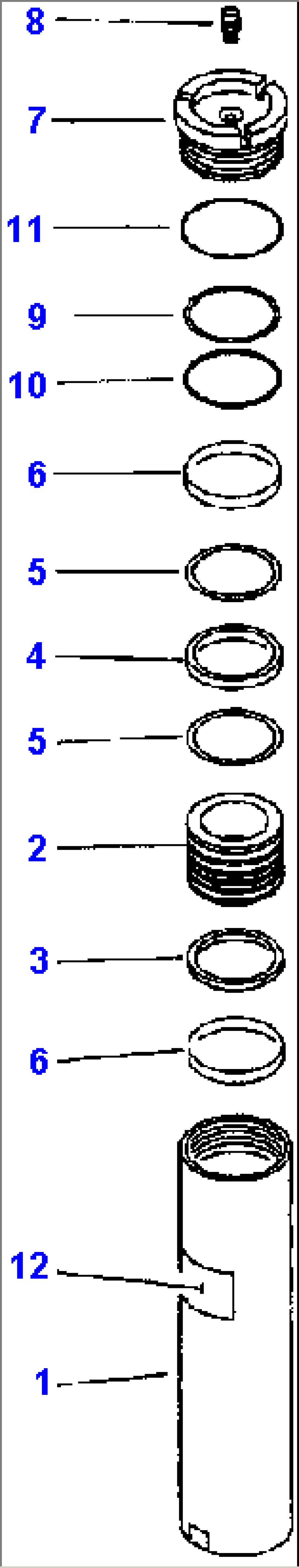 FIG NO. 6454 ECSS ACCUMULATOR LOW PRESSURE