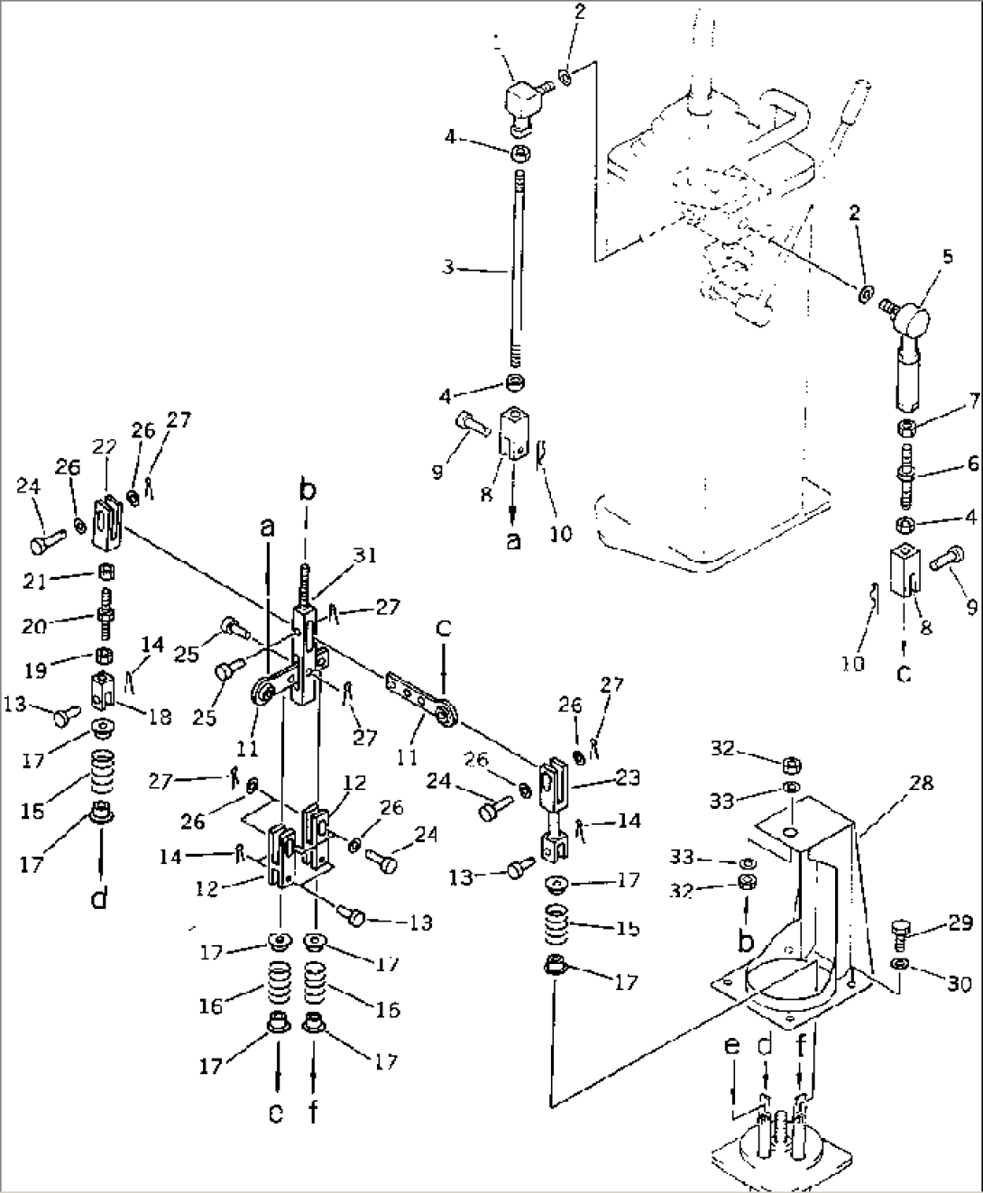 LONG LEVER CONTROL AND STAND¤ L.H. (2/2)