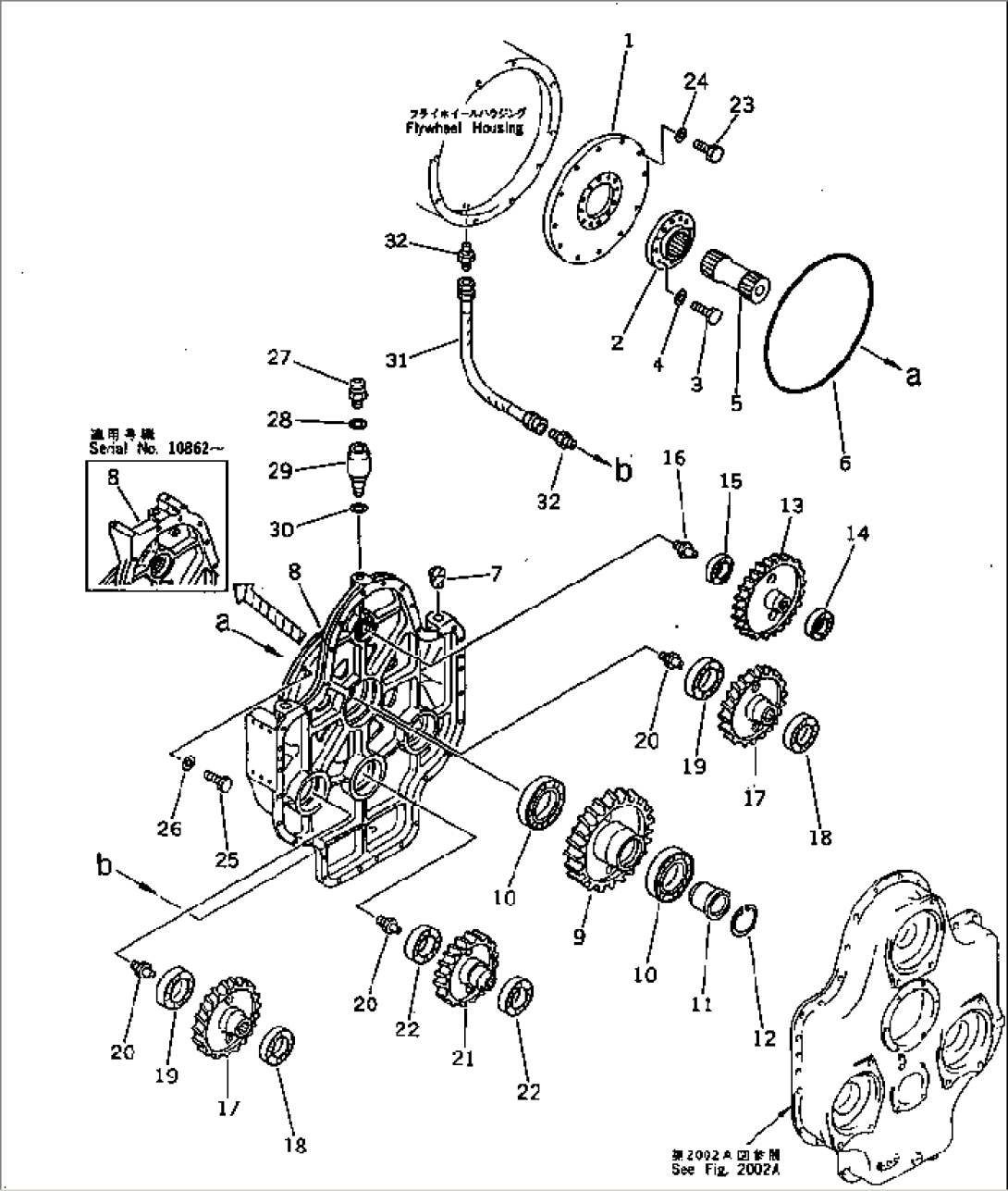 POWER TAKE OFF (1/2)(#10816-)