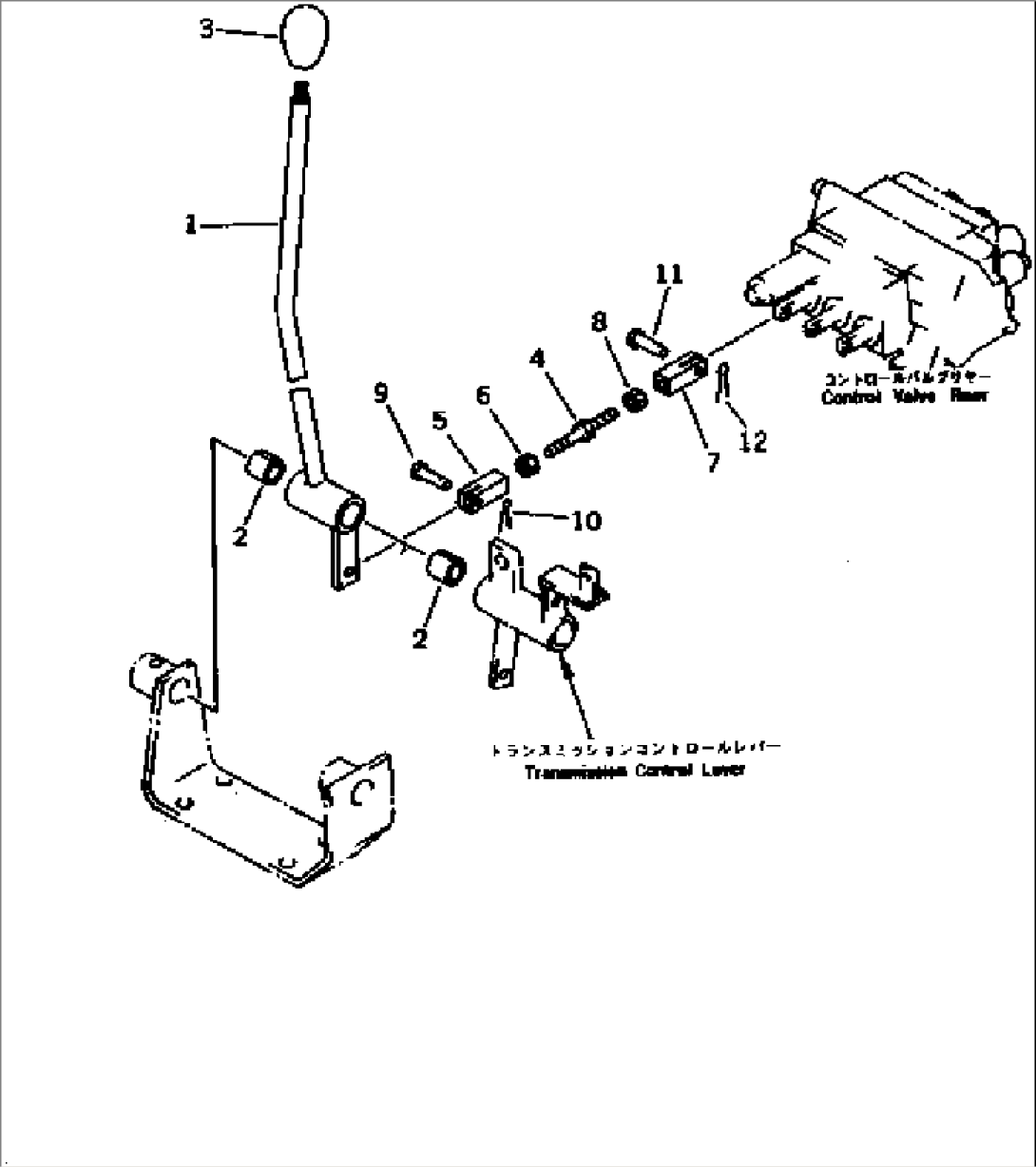 BLADE CONTROL LEVER (FOR JAPAN)