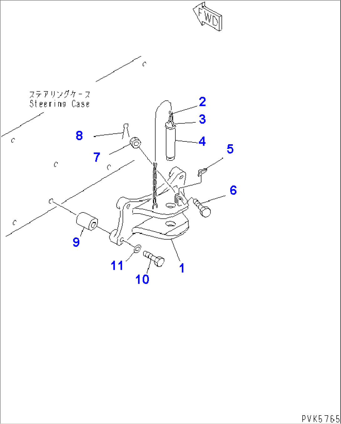 HITCH (WITH 250KG COUNTER WEIGHT)