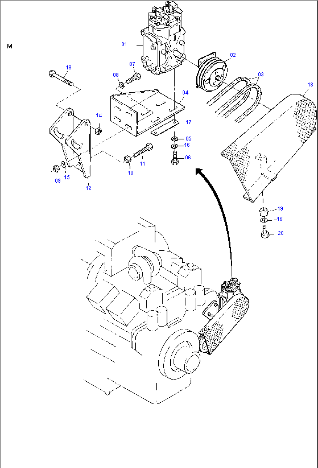 Air Condition. Compressor Drive