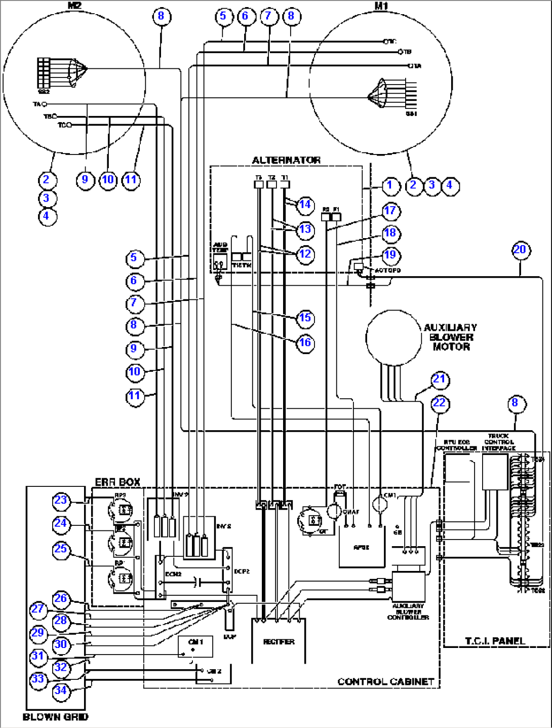 ELECTRICAL COMPONENT POWER WIRING