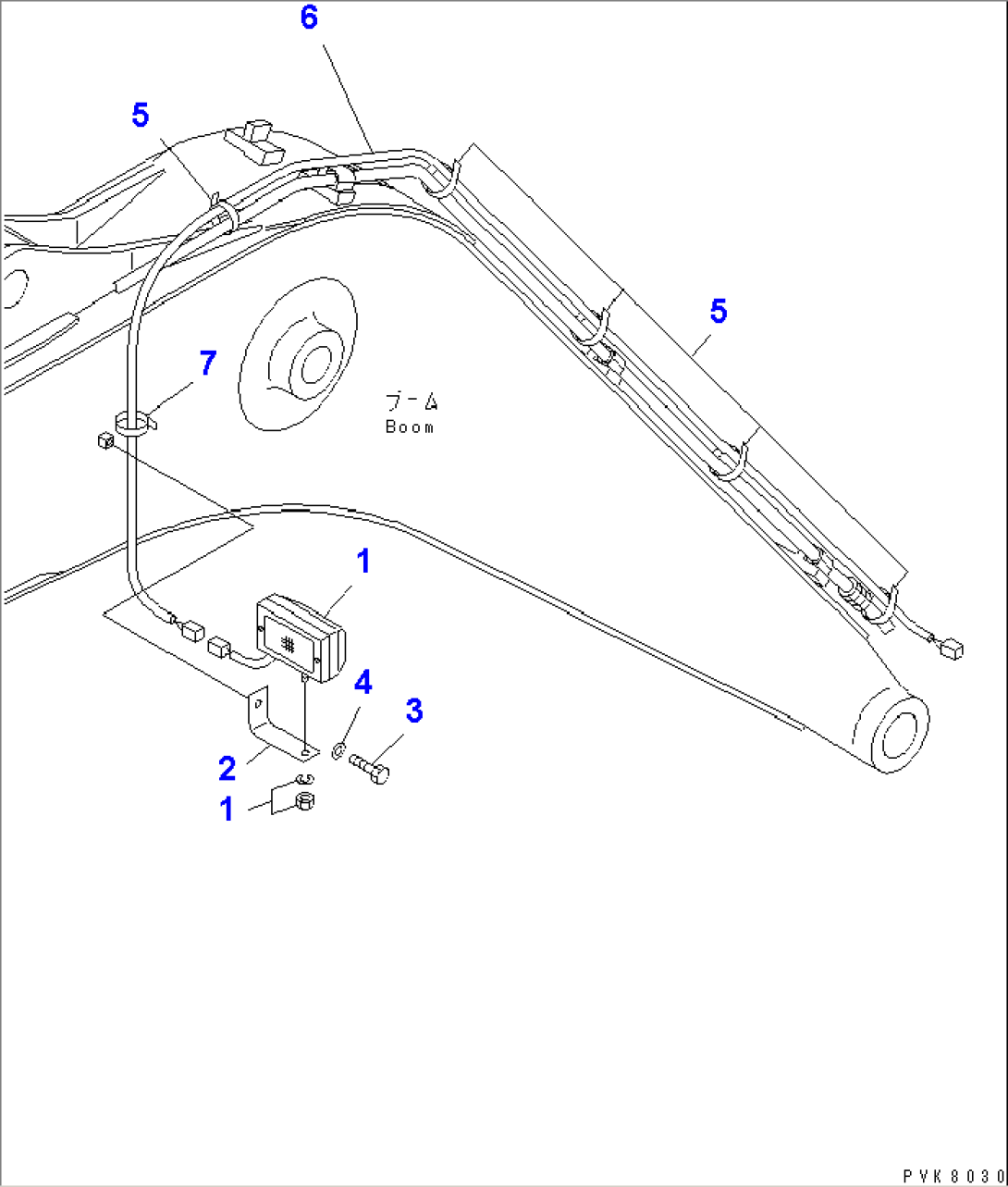 WIRING (FRONT WORK LAMP)