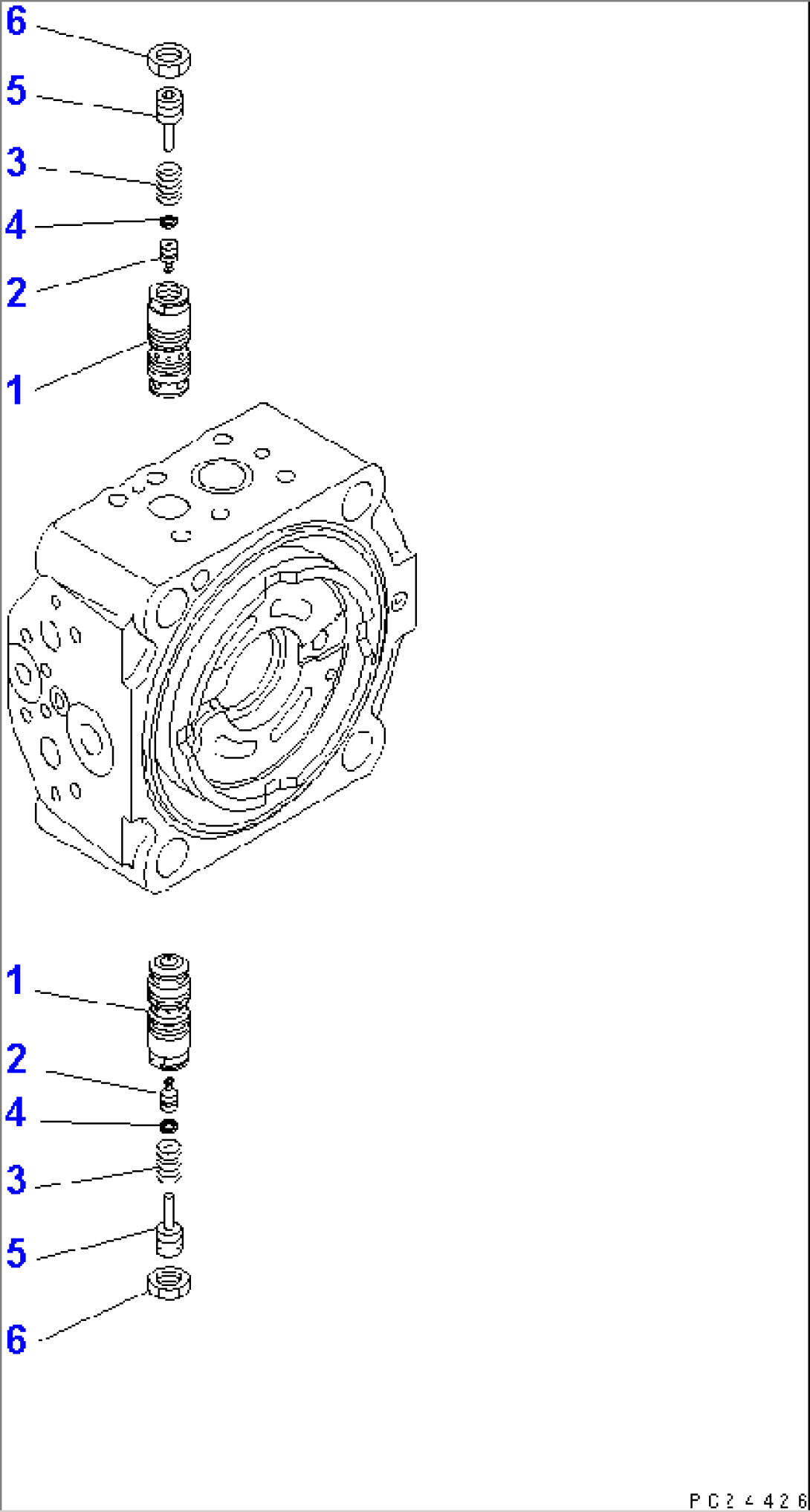 TRAVEL MOTOR (3/3)