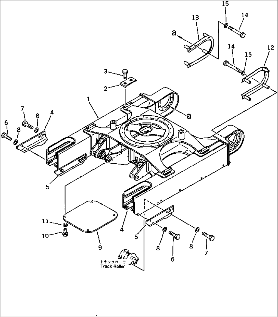 TRACK FRAME (TBG SPEC.)(#8585-)