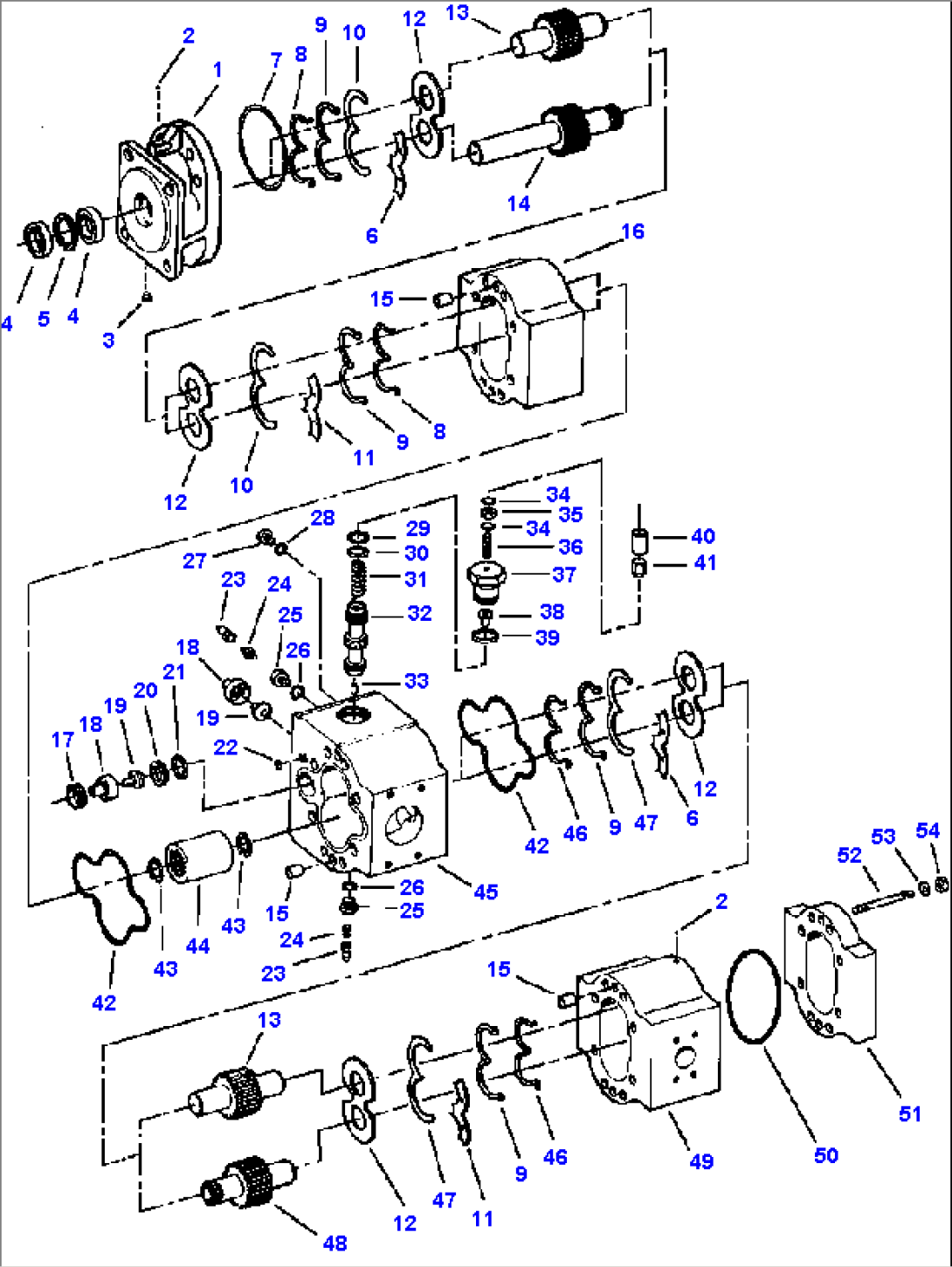 STEERING AND SWITCH PUMP