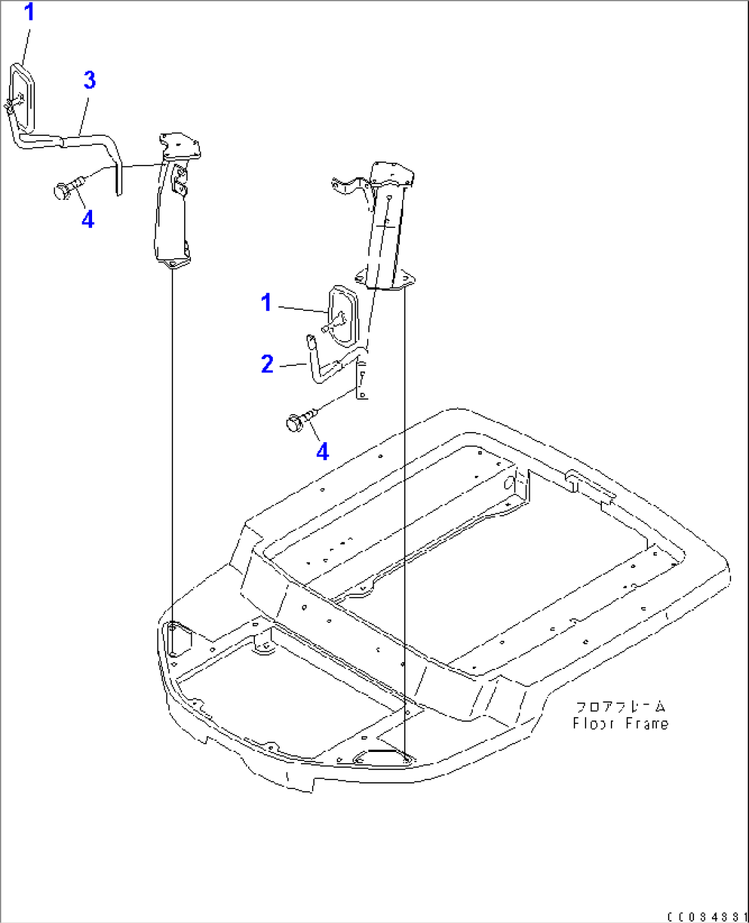 REAR VIEW MIRROR (FOR CANOPY)(#13801-)