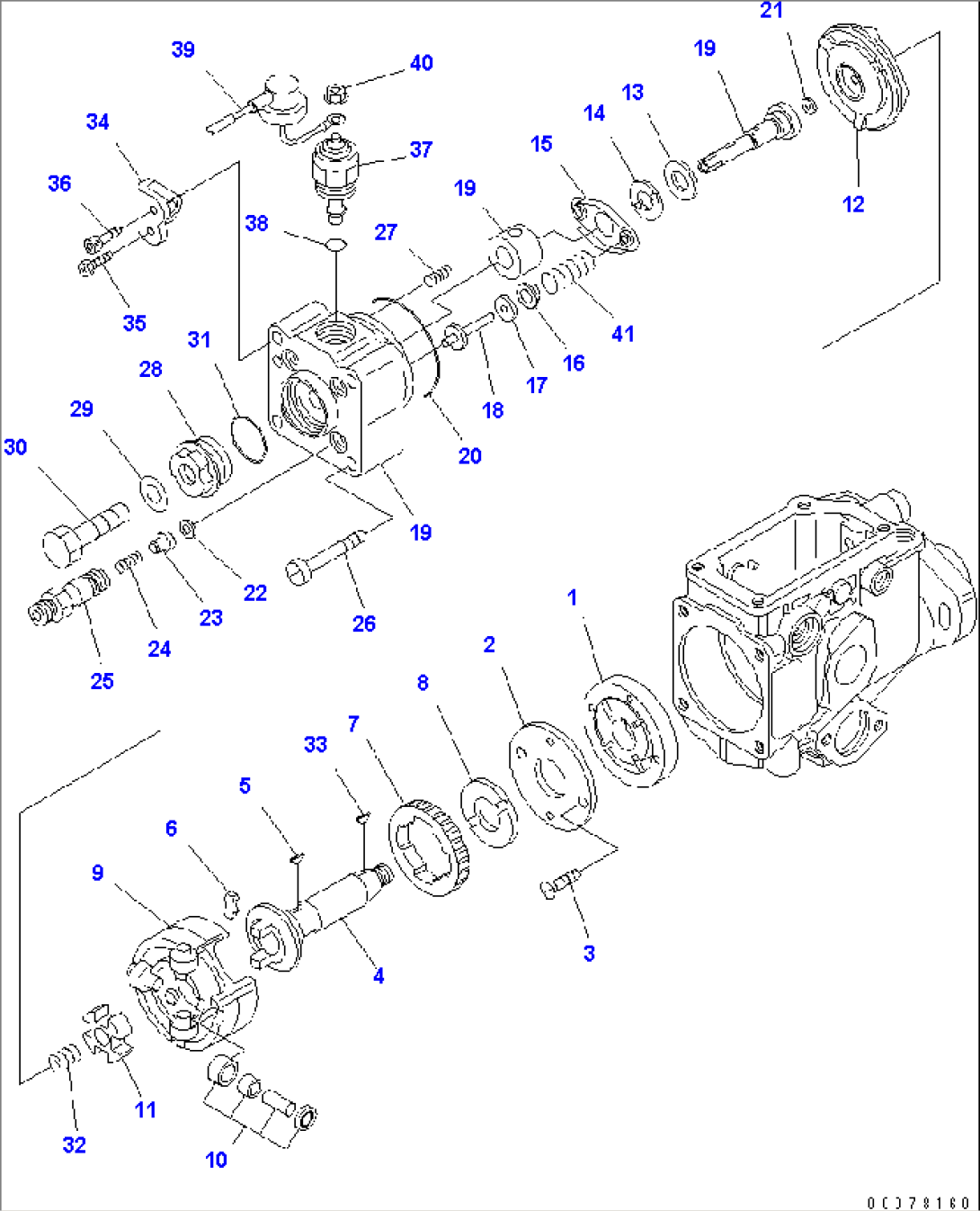 FUEL INJECTION PUMP (3/3) (INNER PARTS)