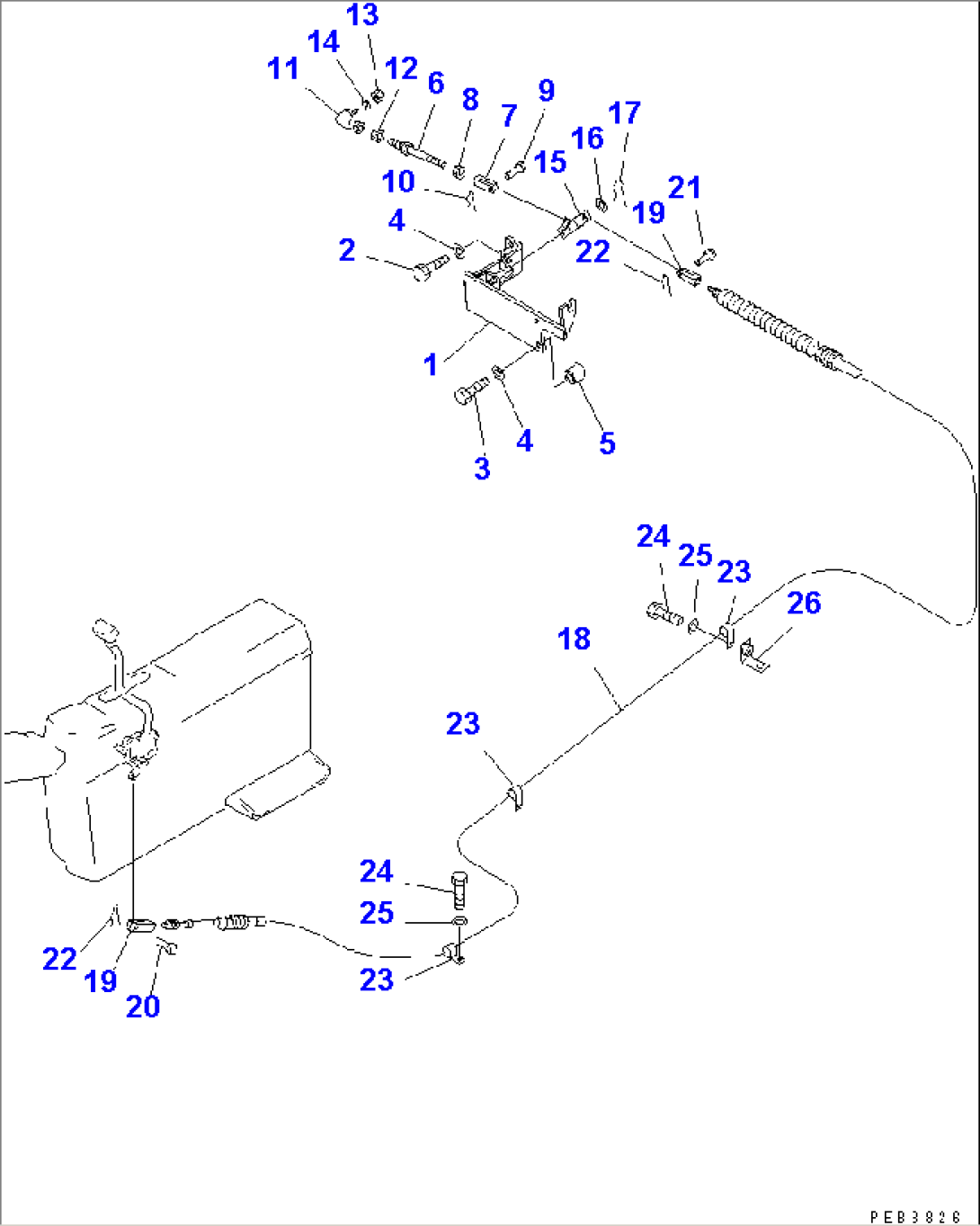 FUEL CONTROL (MECHANICAL GOVERNOR)(#30025-)