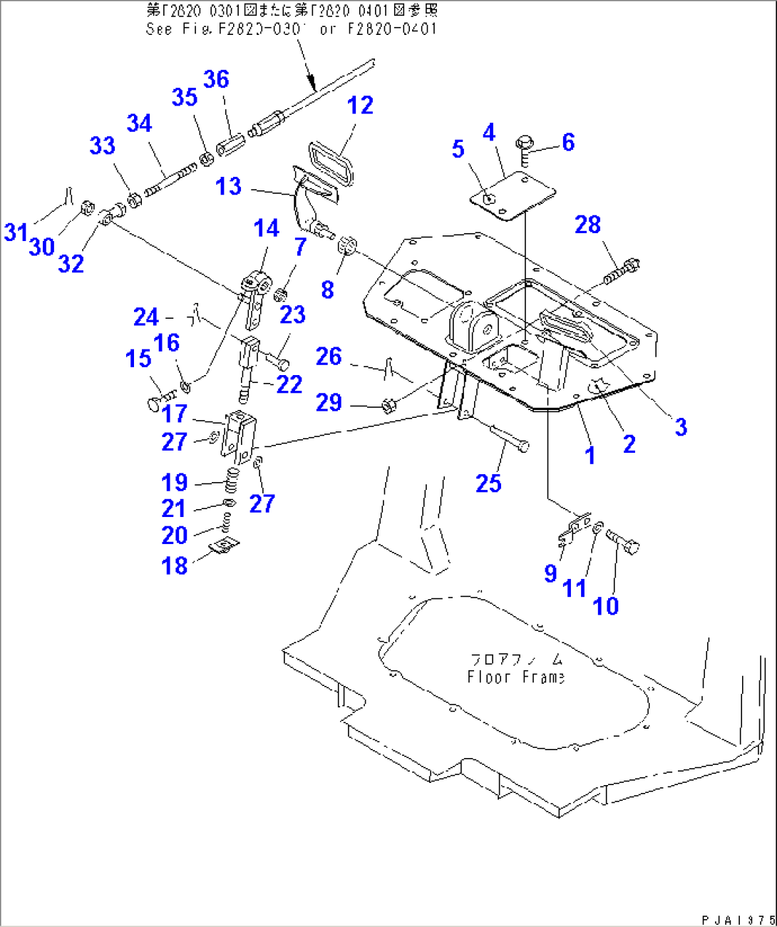FLOOR (BRAKE PEDAL)