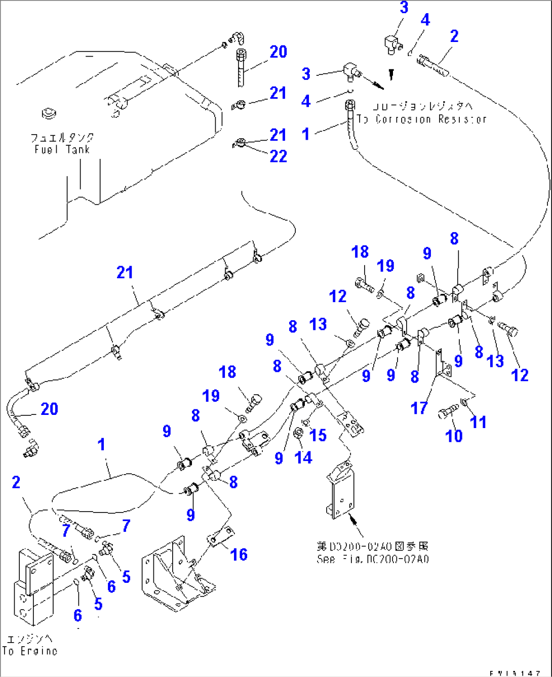 CORROSION RESISTOR AND SPILL PIPING(#10101-10103)