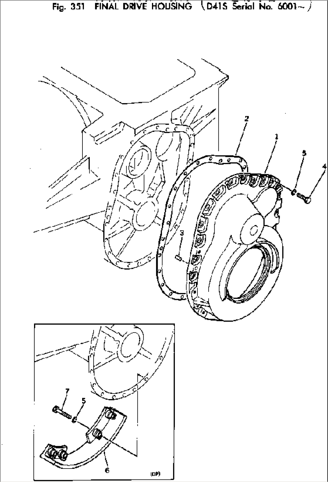 FINAL DRIVE HOUSING