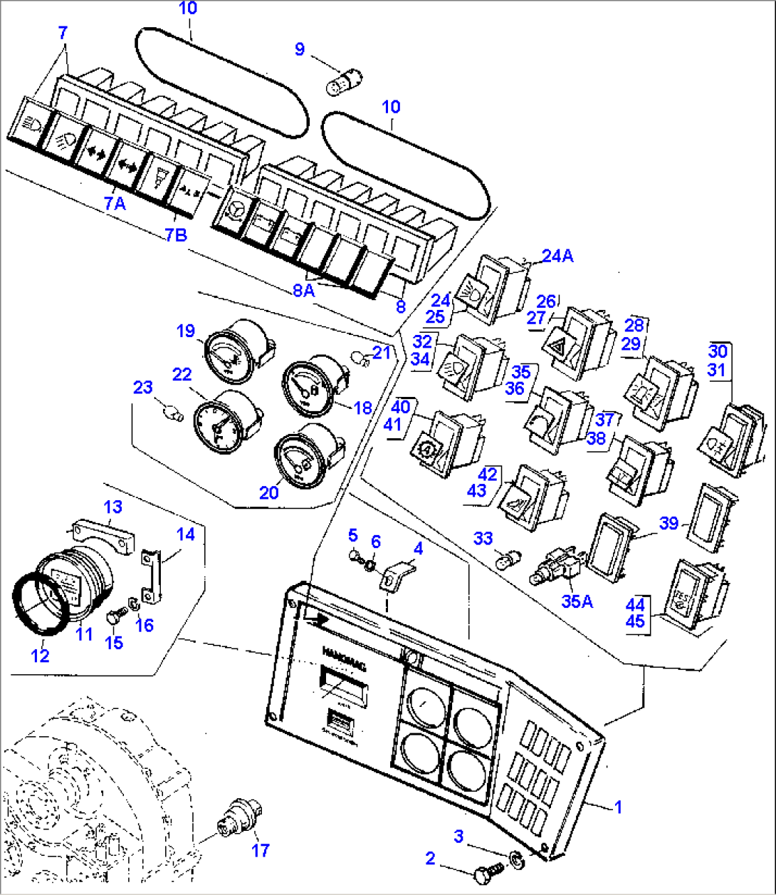 INSTRUMENT PANEL AND INSTRUMENTS