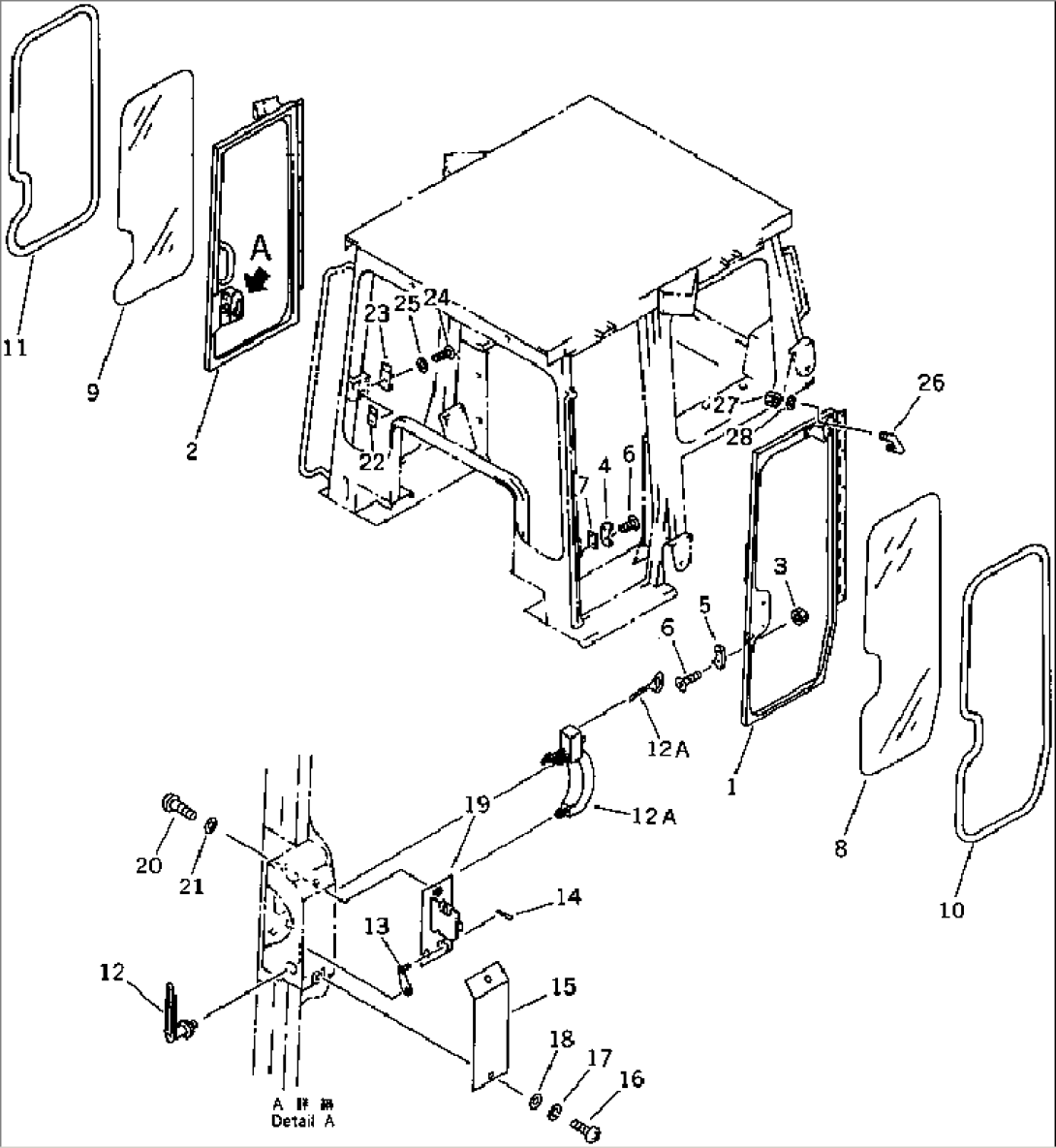 STEEL CAB (2/3)(#10510-)