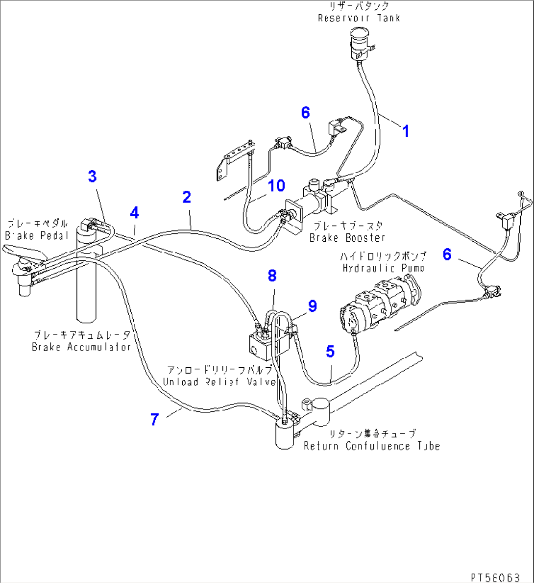 PERIODICAL REPLACEMENT CRITICAL PARTS (BRAKE LINE)