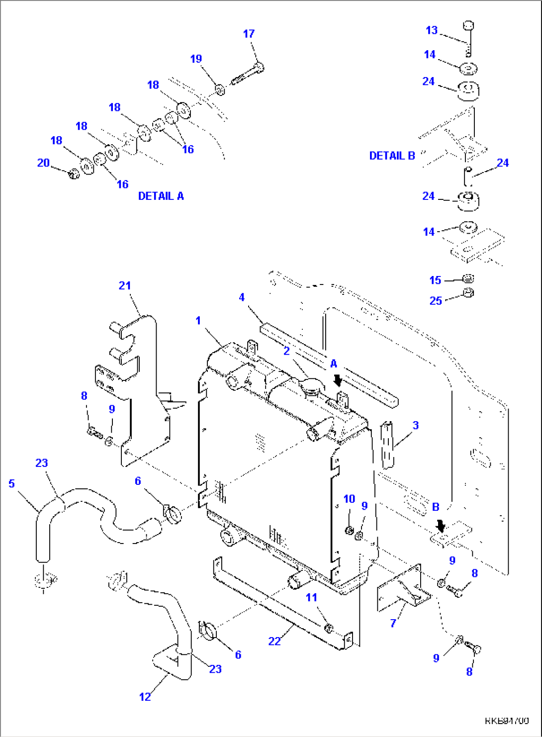 COOLING SYSTEM, PIPING