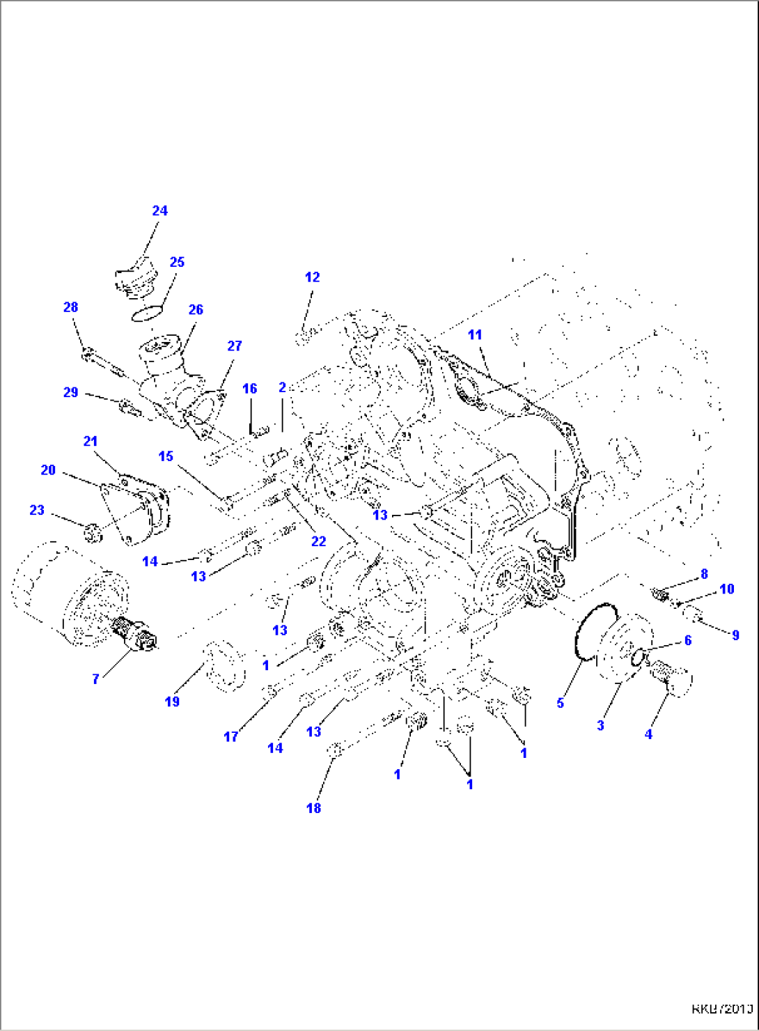 GEAR HOUSING