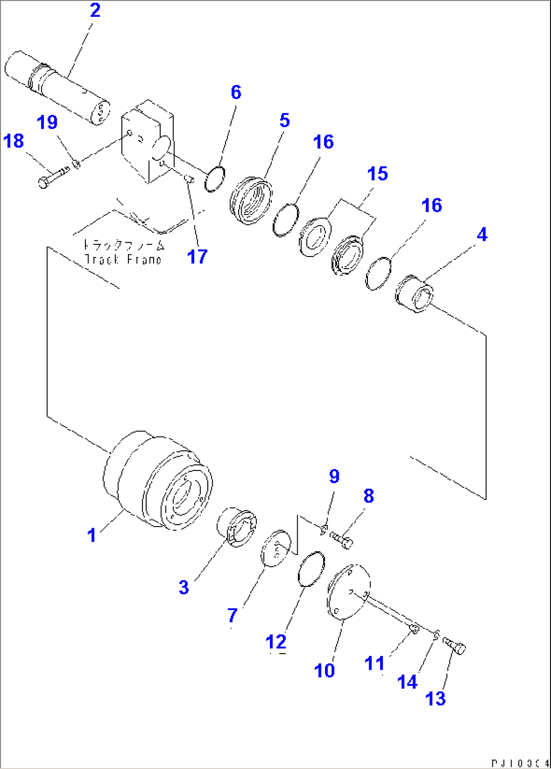 CARRIER ROLLER(#11003-11044)