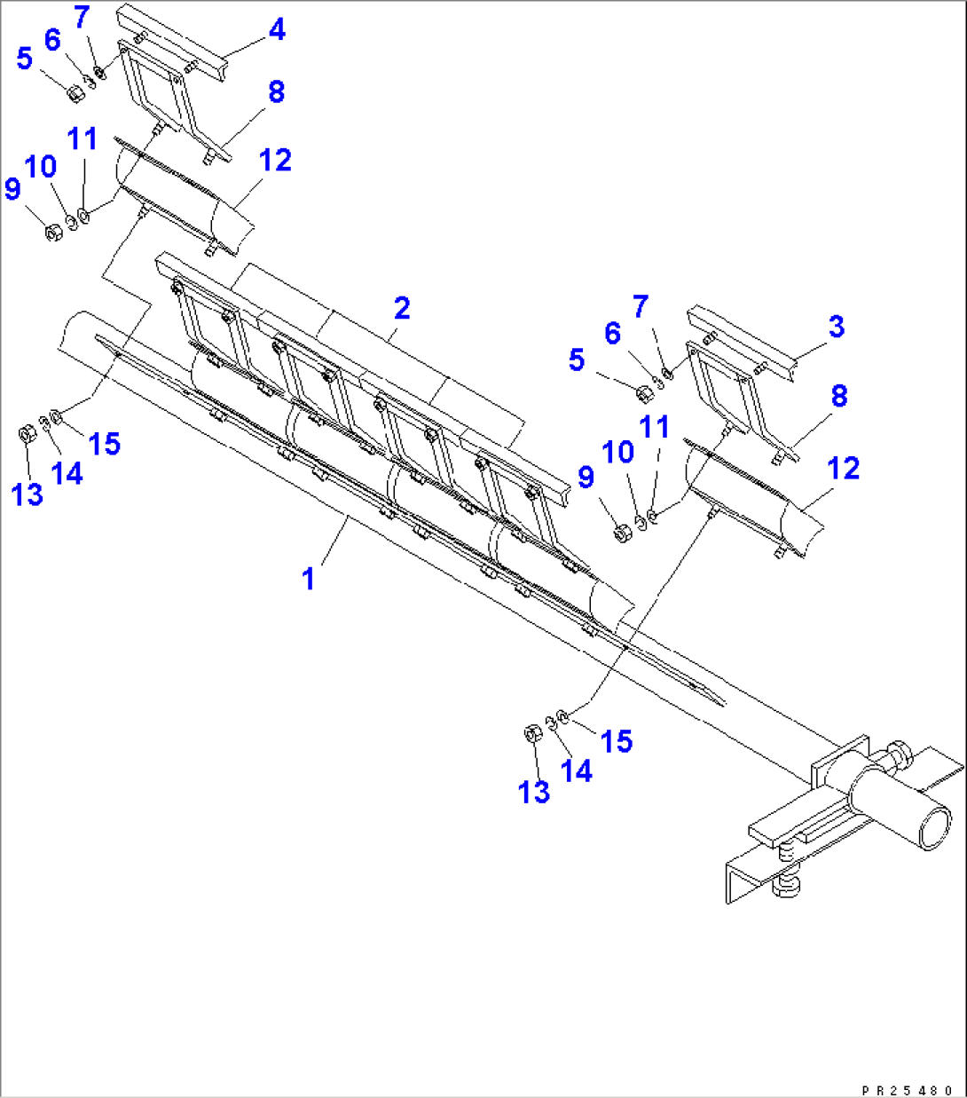 CONVEYOR BELT CLEANER (INNER PARTS)