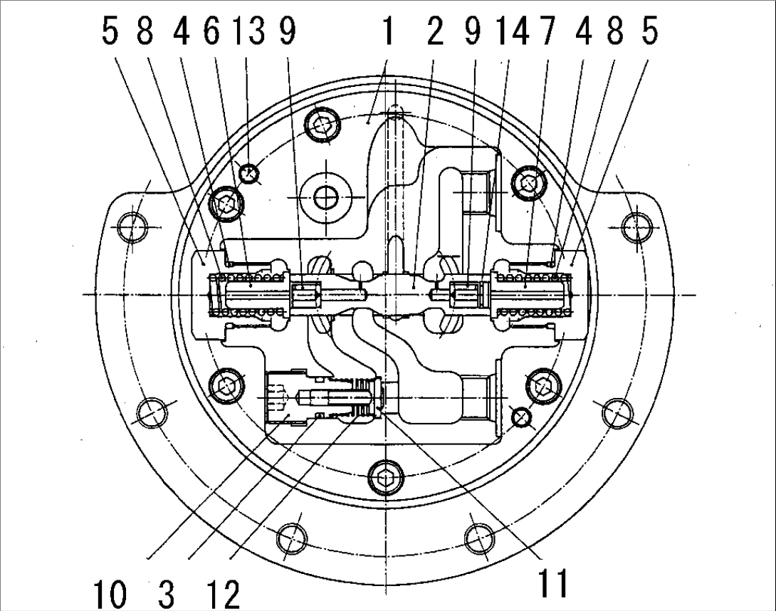 O-GA WINCH MOTOR (2/2)