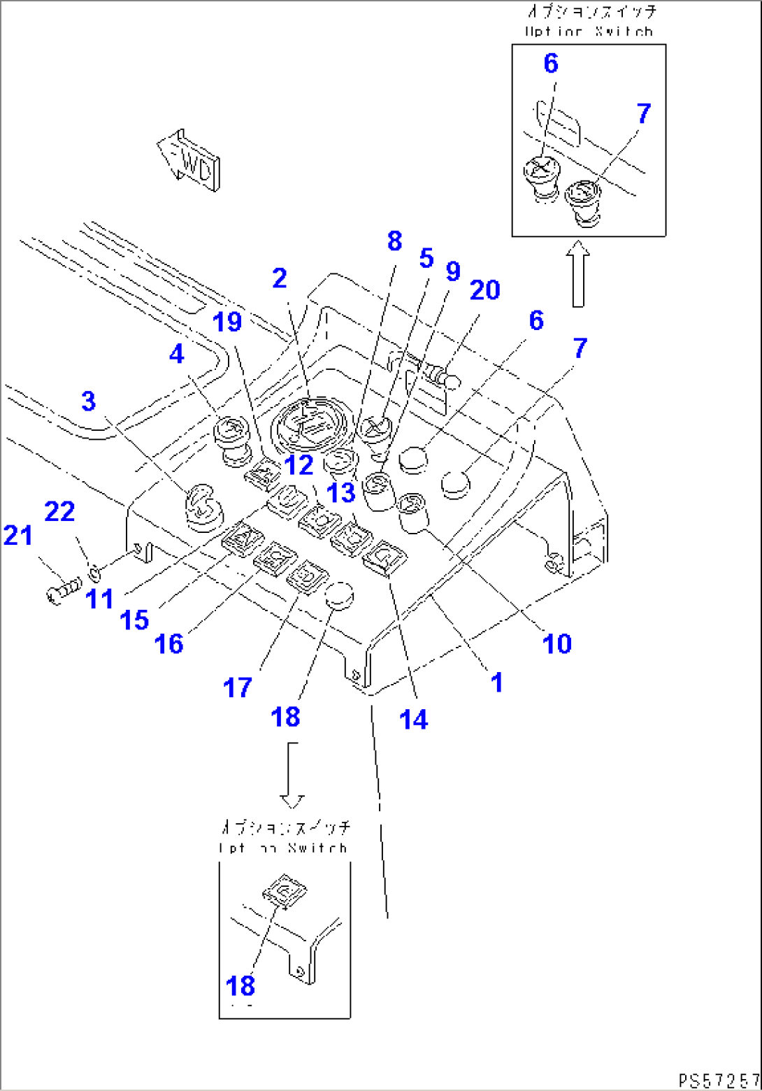 INSTRUMENT PANEL(#12001-)