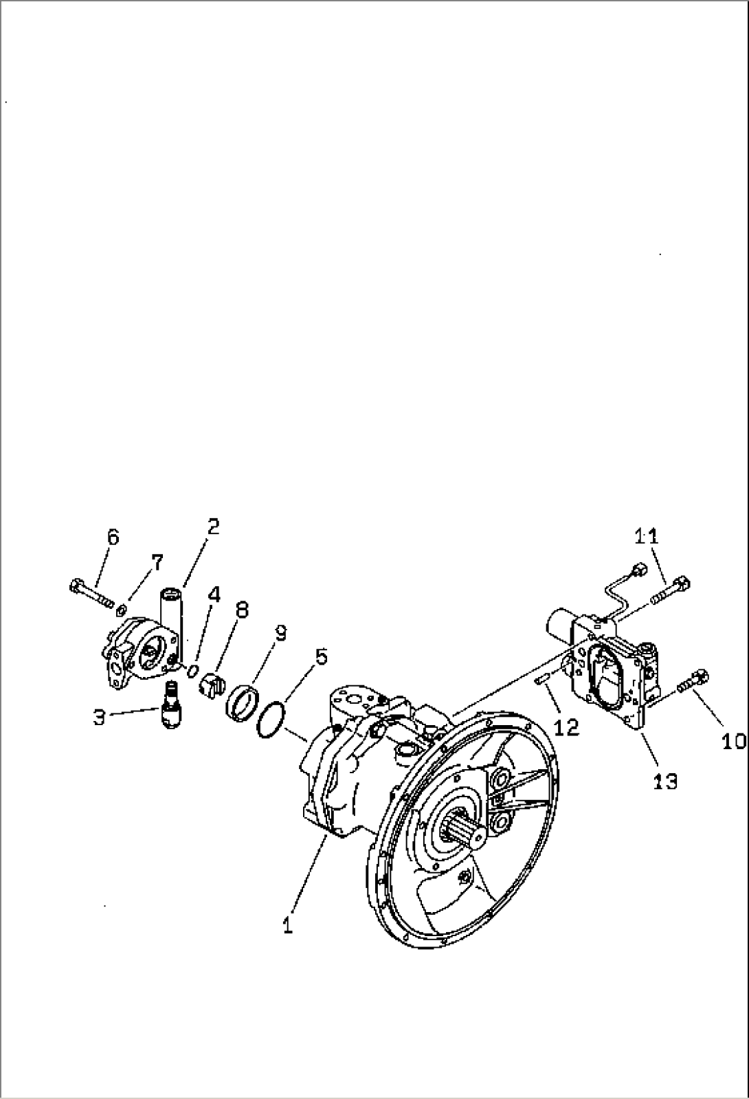 HYDRAULIC PUMP (1/6) (UNIT)