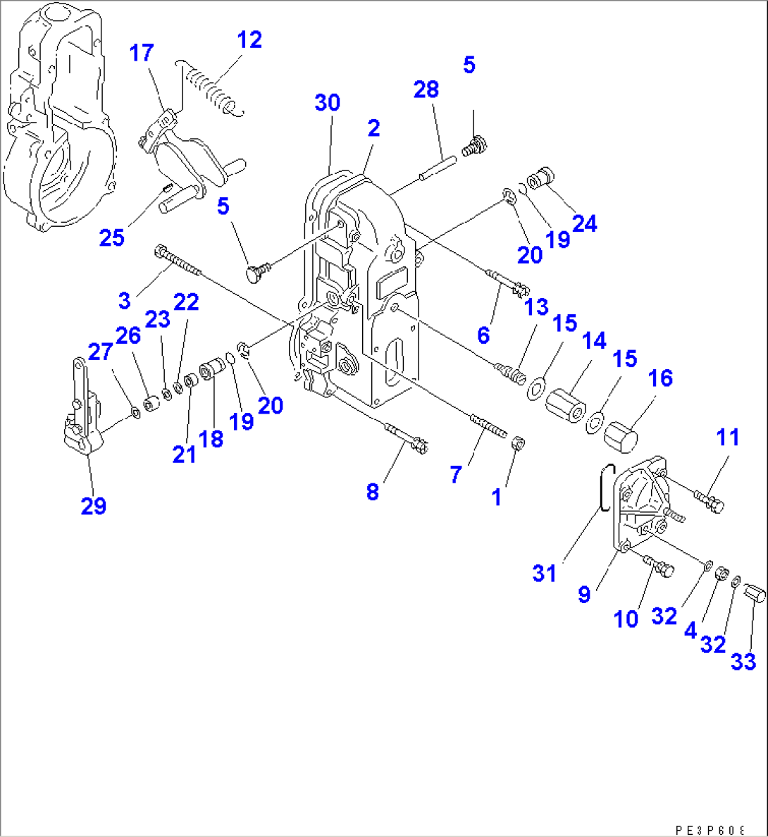FUEL INJECTION PUMP (GOVERNOR) (2/2)(#77196-)