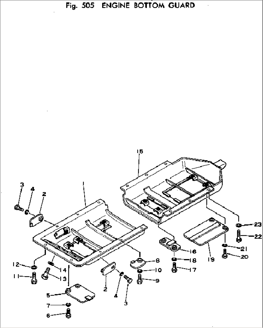 ENGINE BOTTOM GUARD