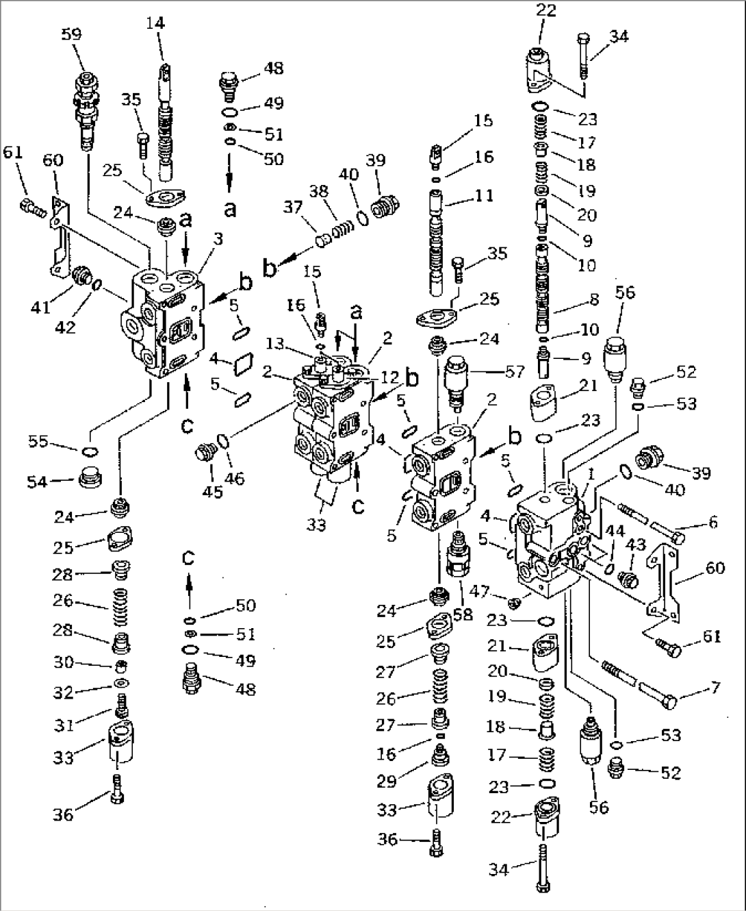 CONTROL VALVE¤ L.H. (1/3)(#1601-1940)