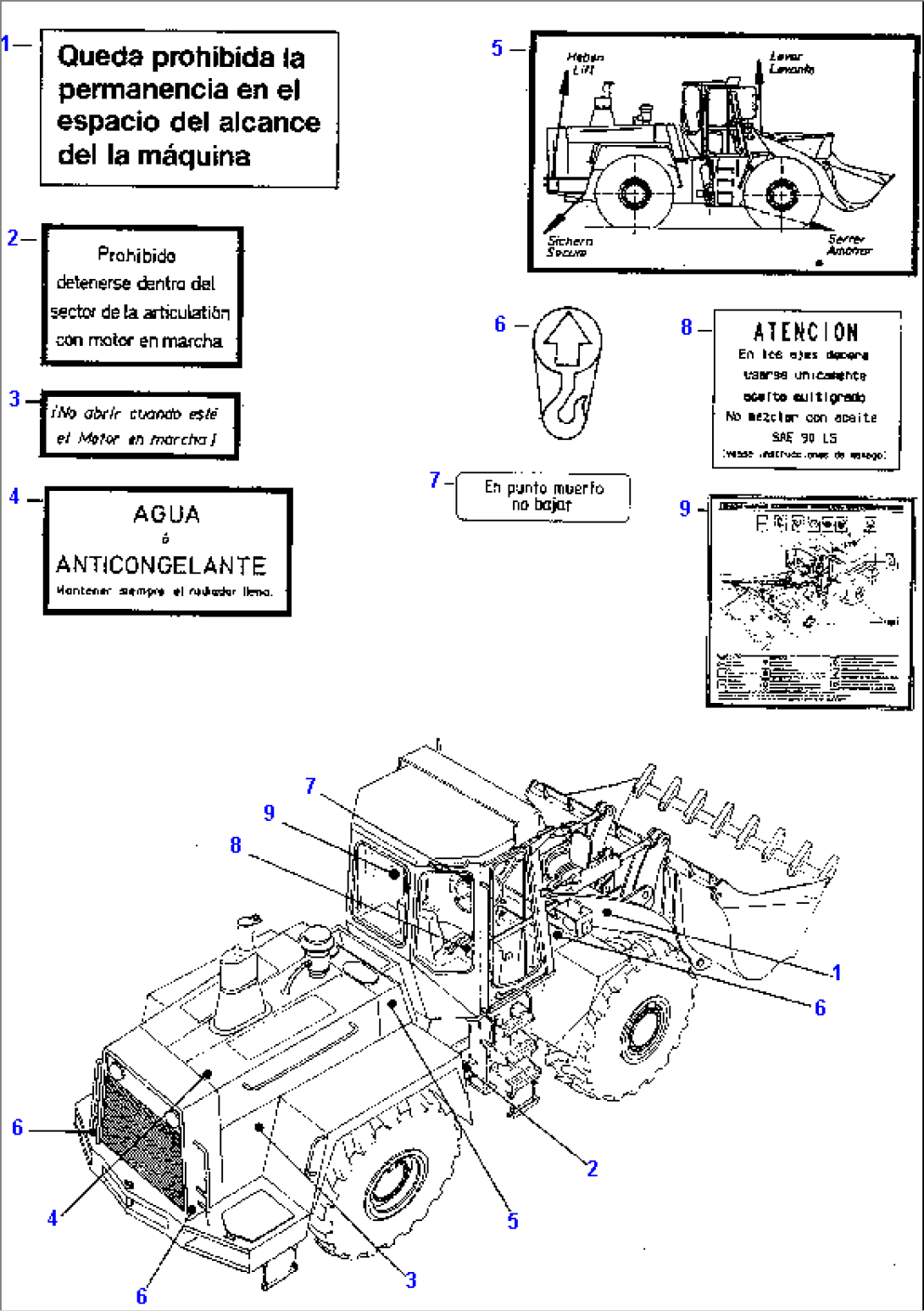 DECALS, SPANISH