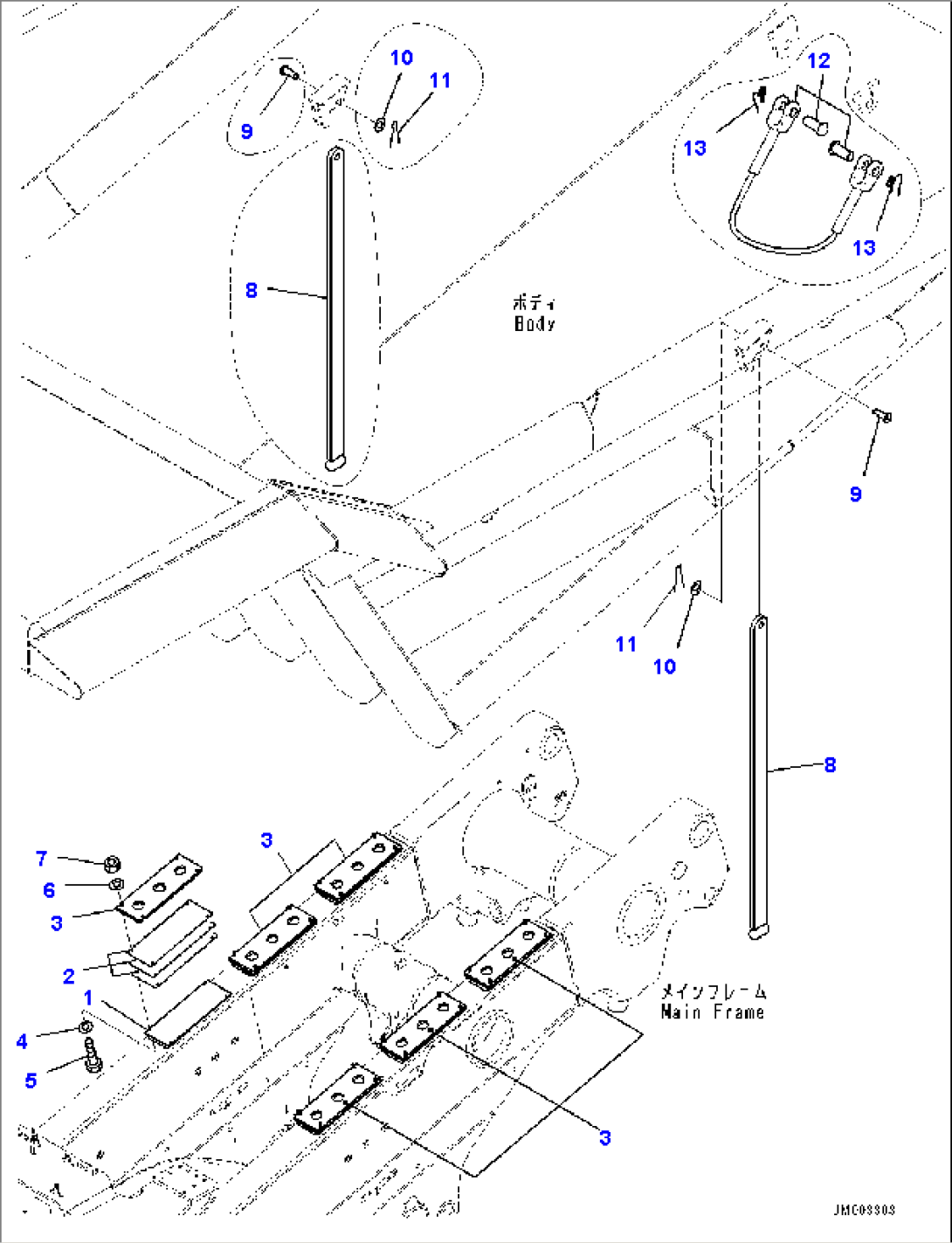 Body Related Parts, Pad (#80138-)
