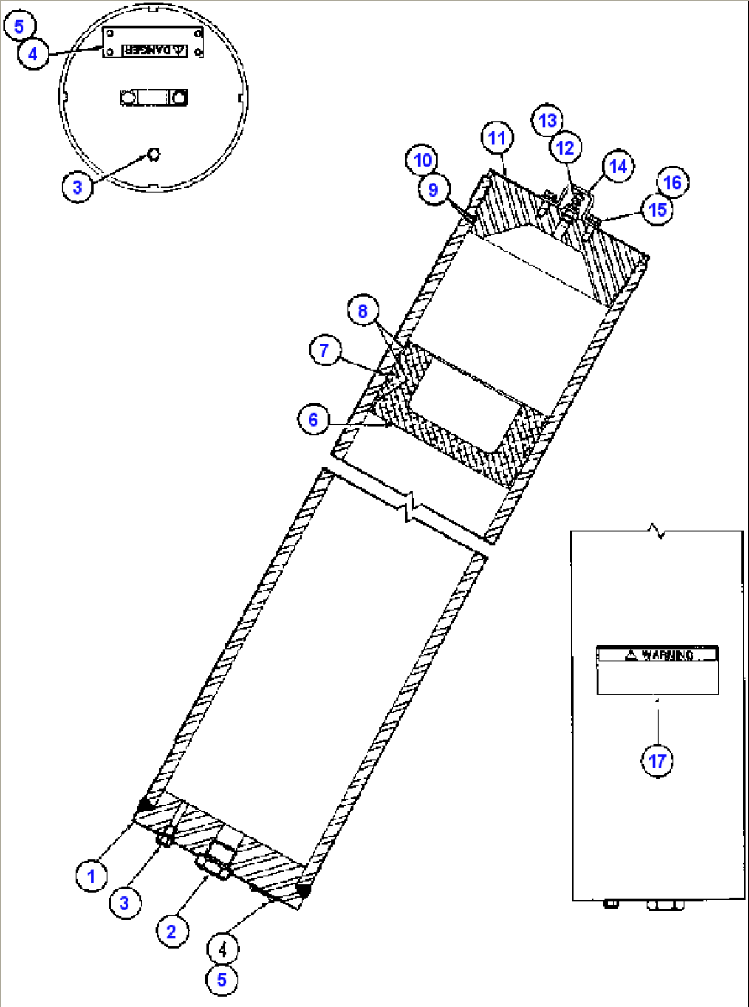 STEERING ACCUMULATOR ASSEMBLY (TZ0461)