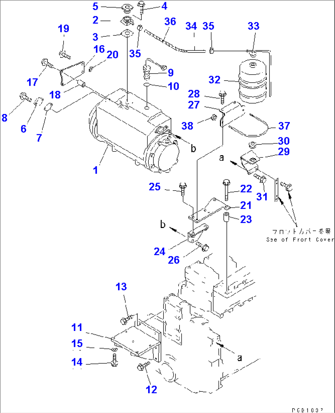 HEAT EXCHANGER MOUNTING