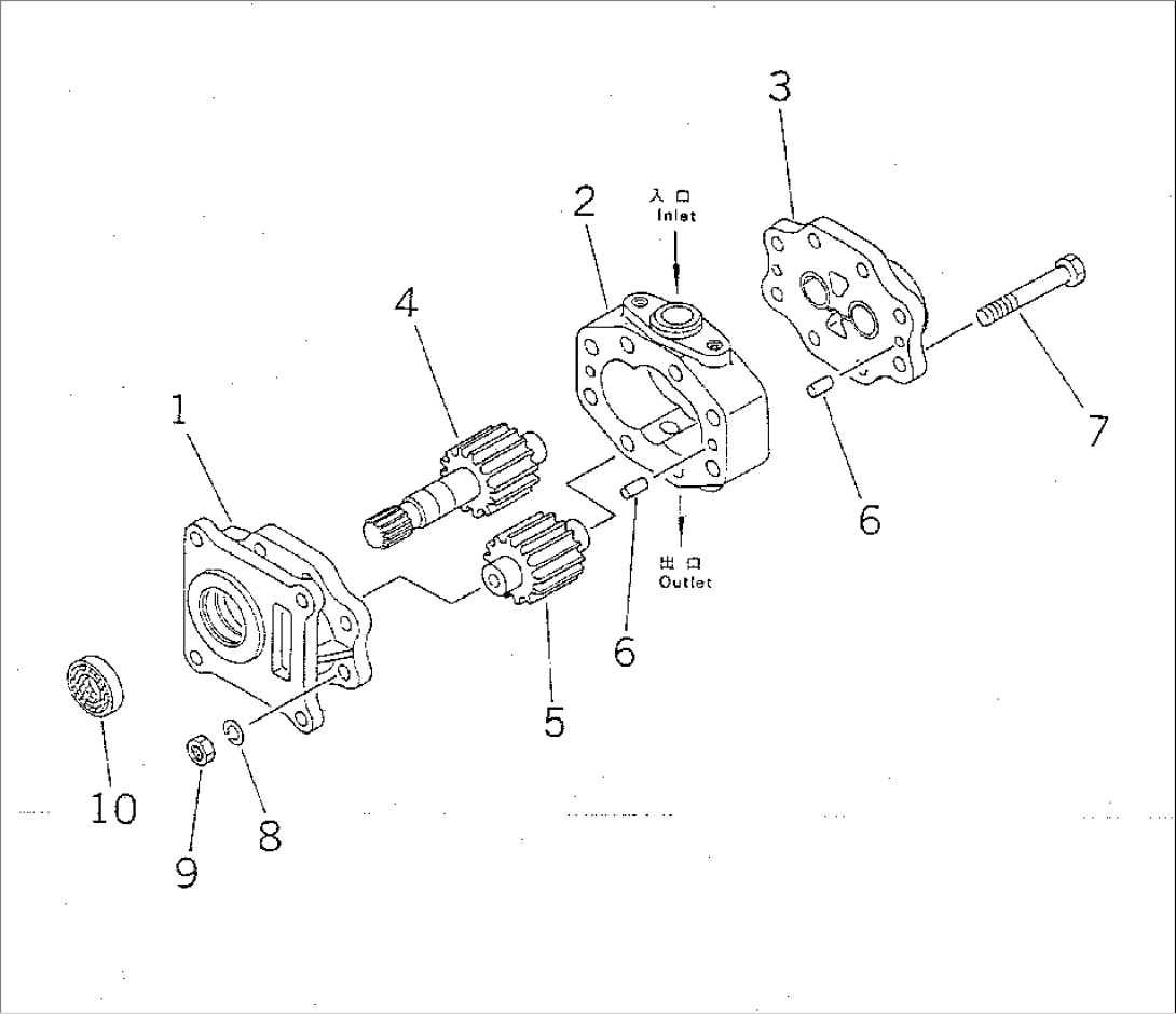 TRANSMISSION PUMP (EXCEPT JAPAN)