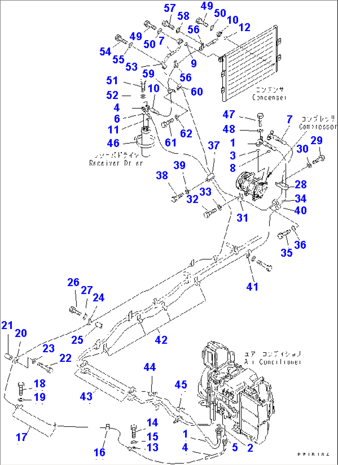 AIR CONDITIONER (COOLING LINES)(#32488-)