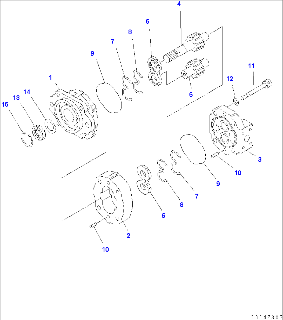 HYDRAULIC PUMP (COOLING)