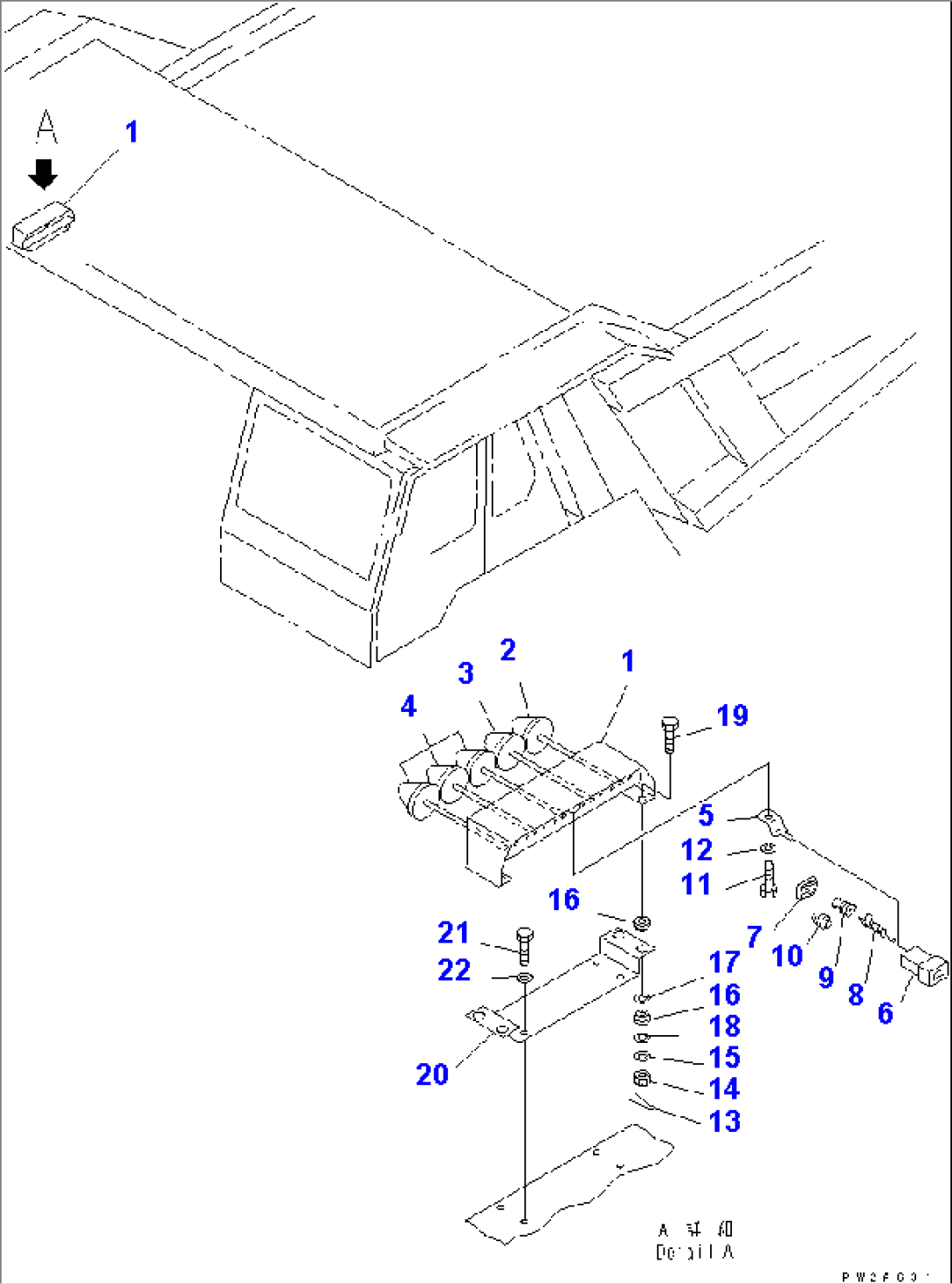 PAYLOAD METER (RIGHT SIDE) (WITH ROPS GUARD)