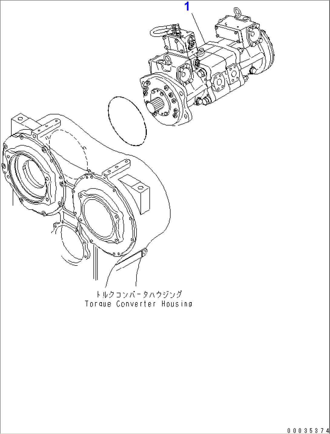 HYDRAULIC PUMP (SWITCH PUMP)