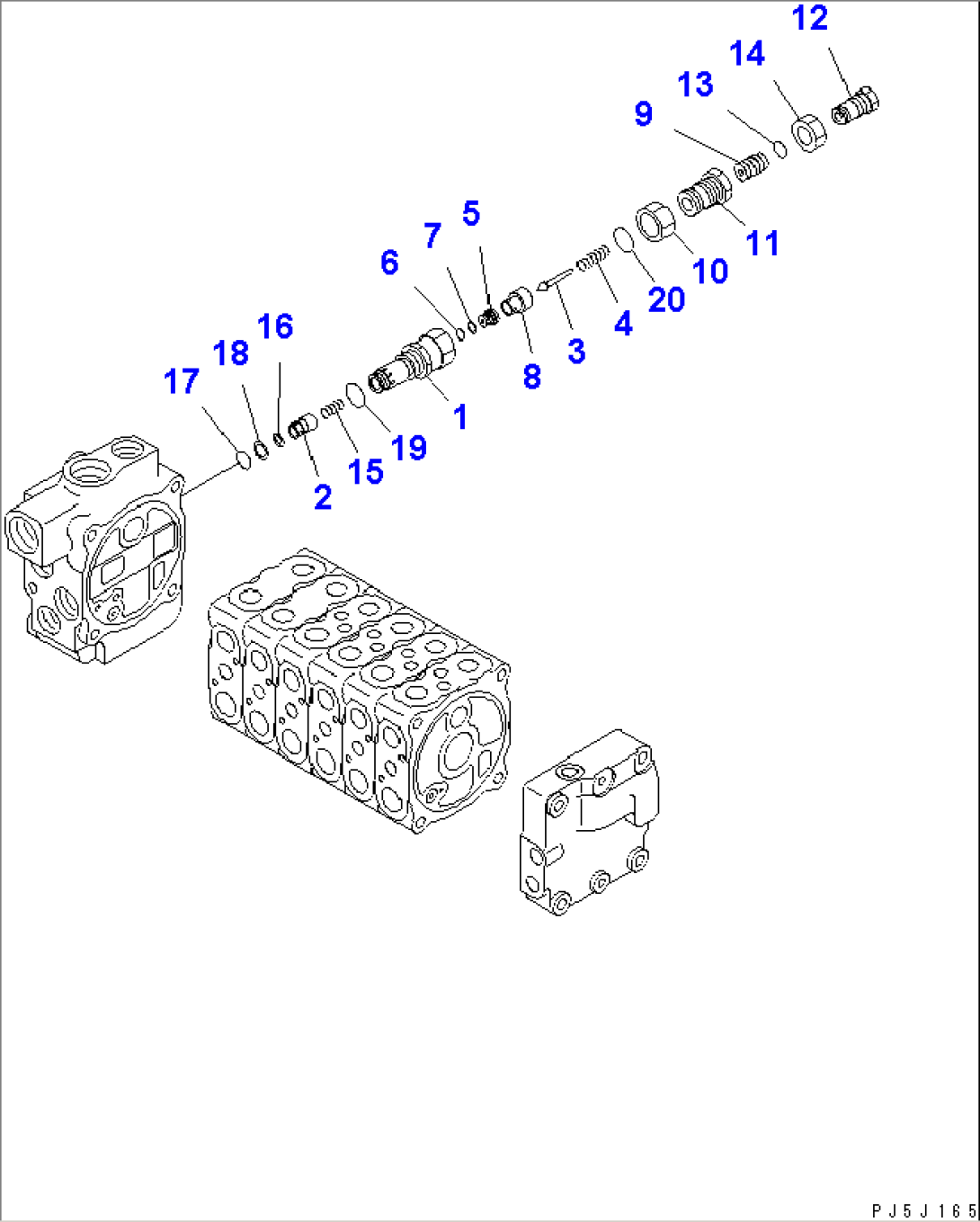 MAIN VALVE (6-VALVE) (5/9)