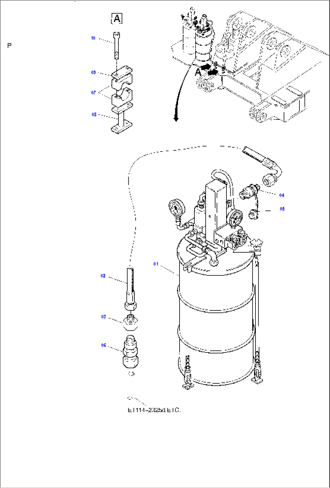 Piping Lube Pump Station