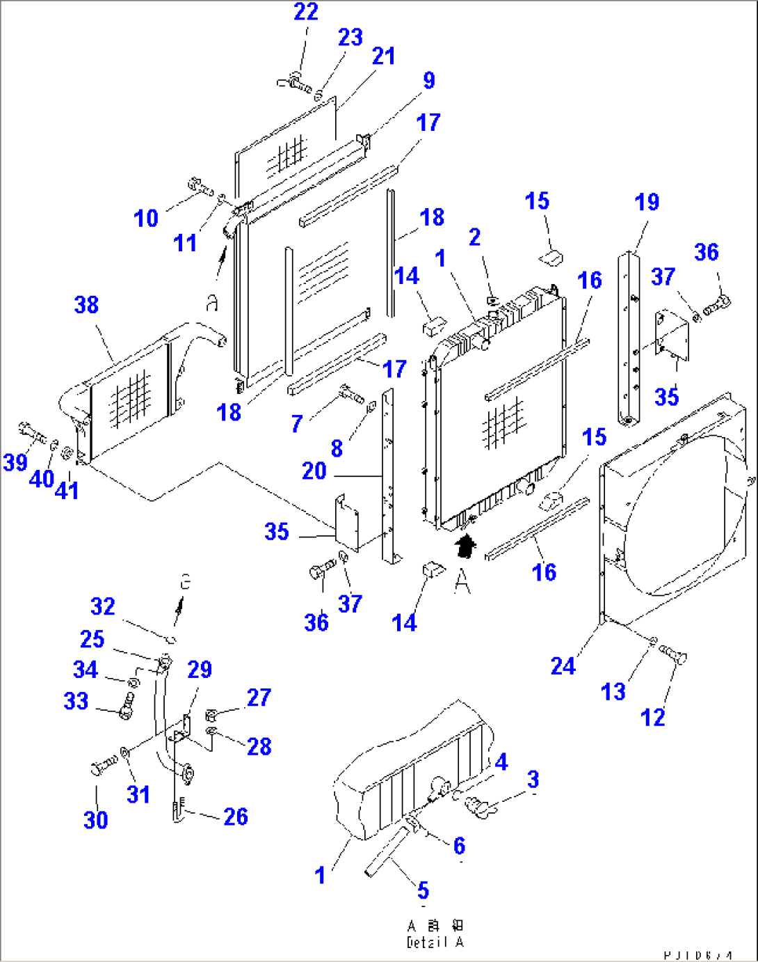 COOLING (RADIATOR AND OIL COOLER) (SAE)(#12782-)
