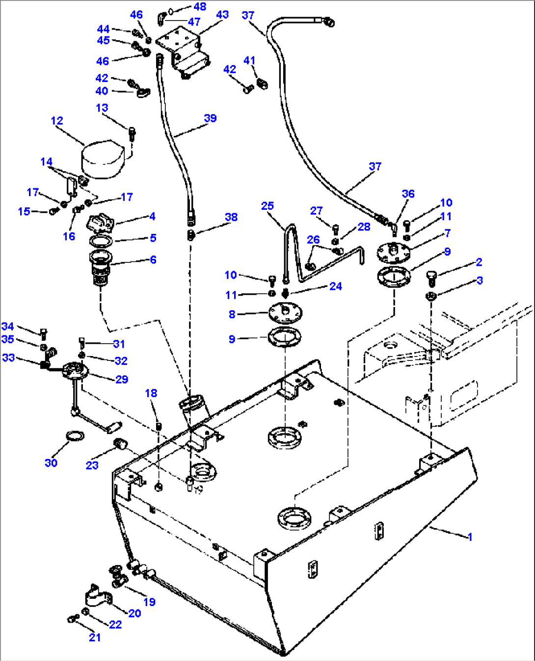 FUEL TANK AND PIPING