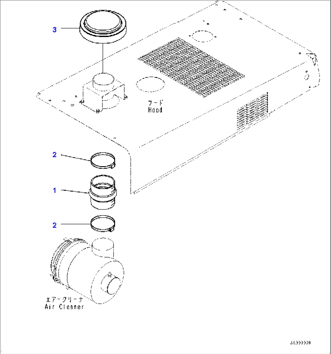Hood, Air Cleaner Cap (#67280-67326)