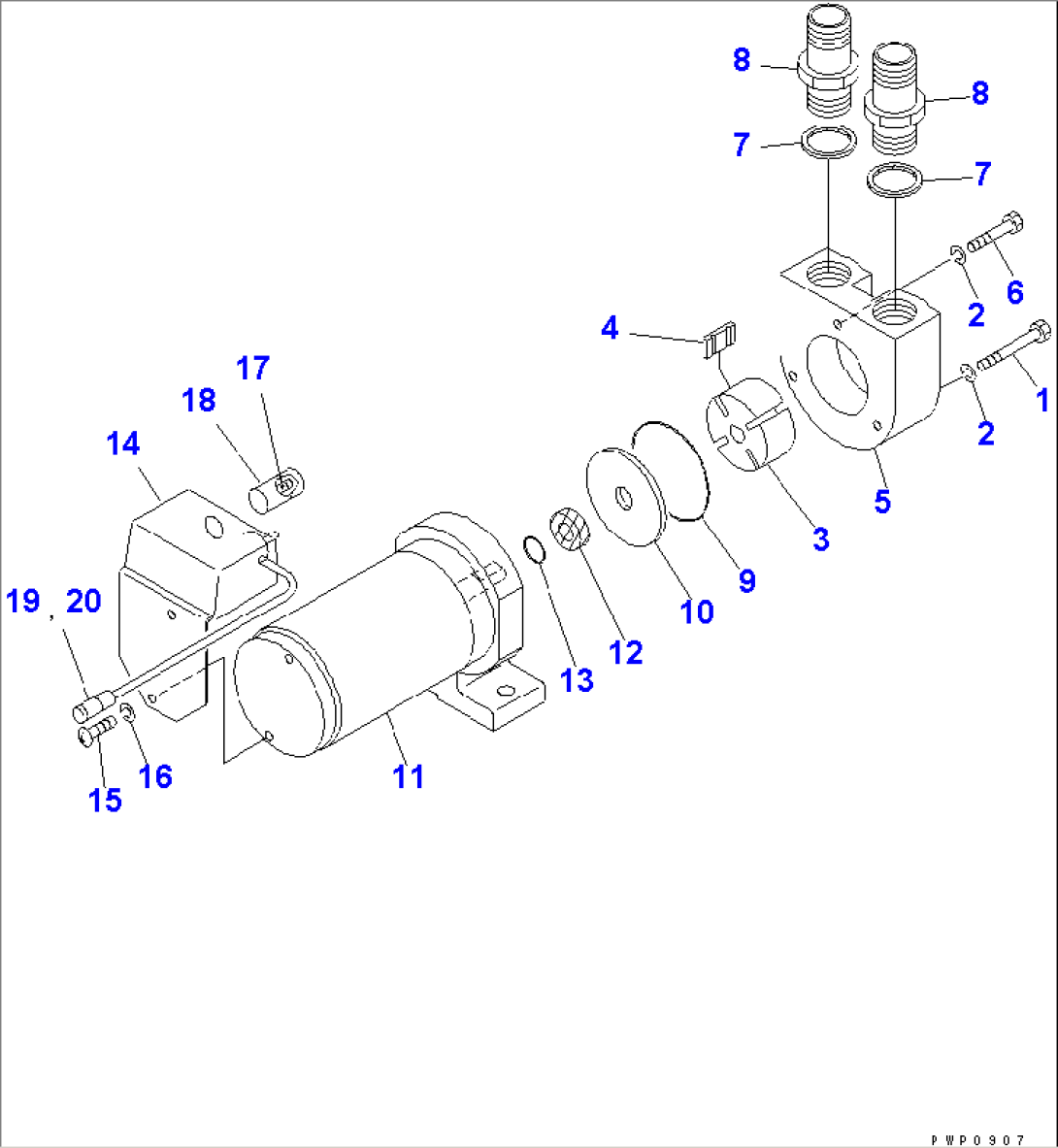 REFUELLING PUMP (INNER PARTS)(#K30982-K34000)