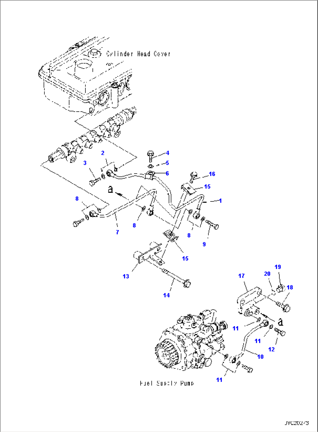 FUEL INJECTION PIPING