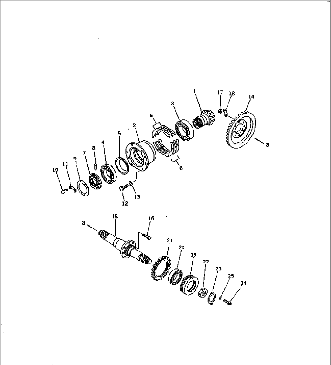 BEVEL GEAR SHAFT