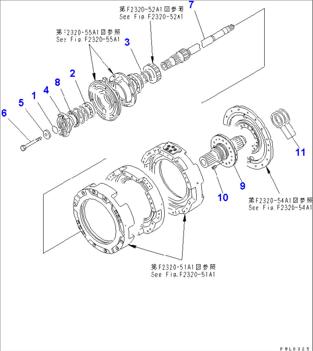 TRANSMISSION INPUT AND OUTPUT(#31303-31563)