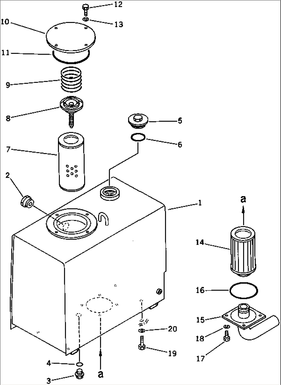 HYDRAULIC TANK